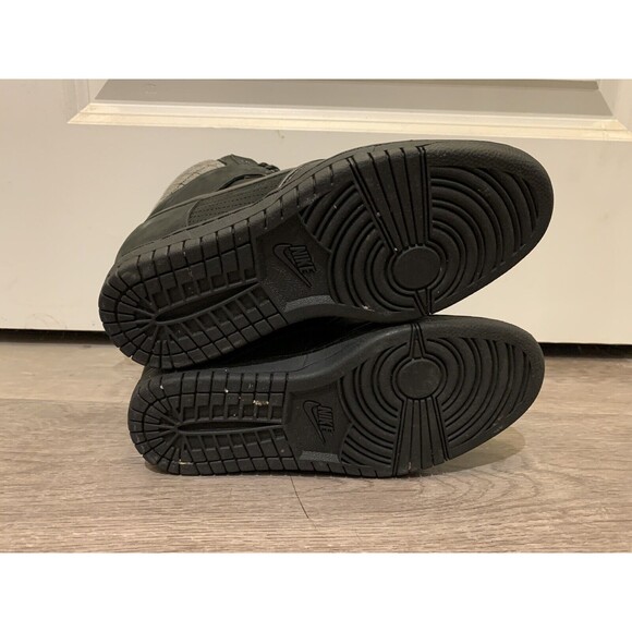 Nike Dunk Sky Hi Heel Gray Black Suede‎ Wedge Boot 616715-001 Women Size 8 - Picture 12 of 12